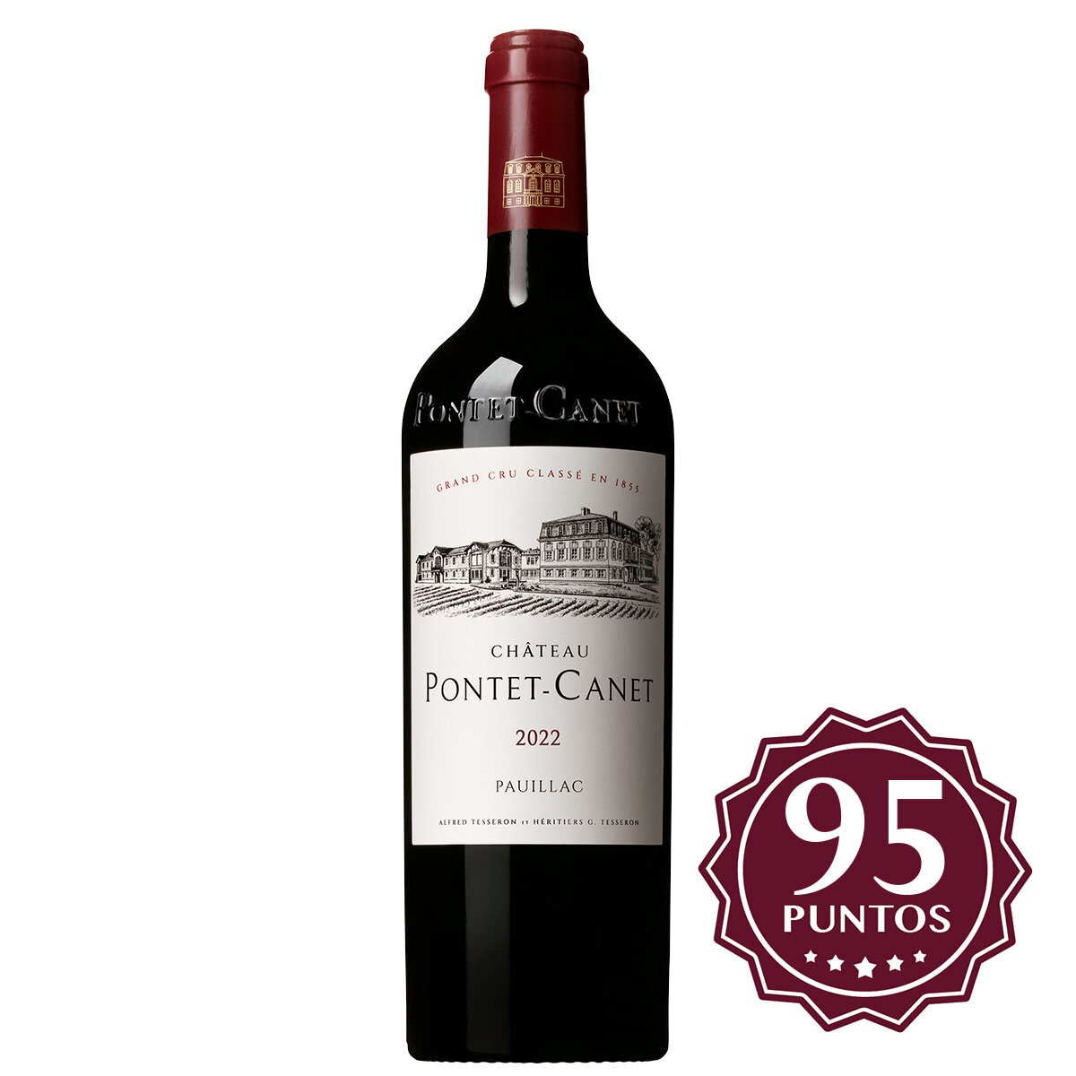 Vino Tinto Chateau Pontet Canet 2022 750 ml