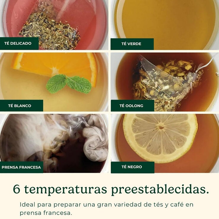 Cuisinart, Tetera programable eléctrica inalámbrica, 1.7 L