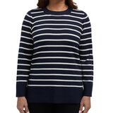 Teddi Rose Suéter para Dama Azul Grande