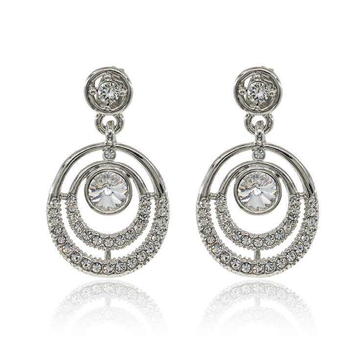 Mayfer, Juego de Collar y Aretes, Diseño Elegante, con Cristal Austríaco Mayfer, Juego de Collar y Aretes, Diseño Elegante, con Cristal Austríaco