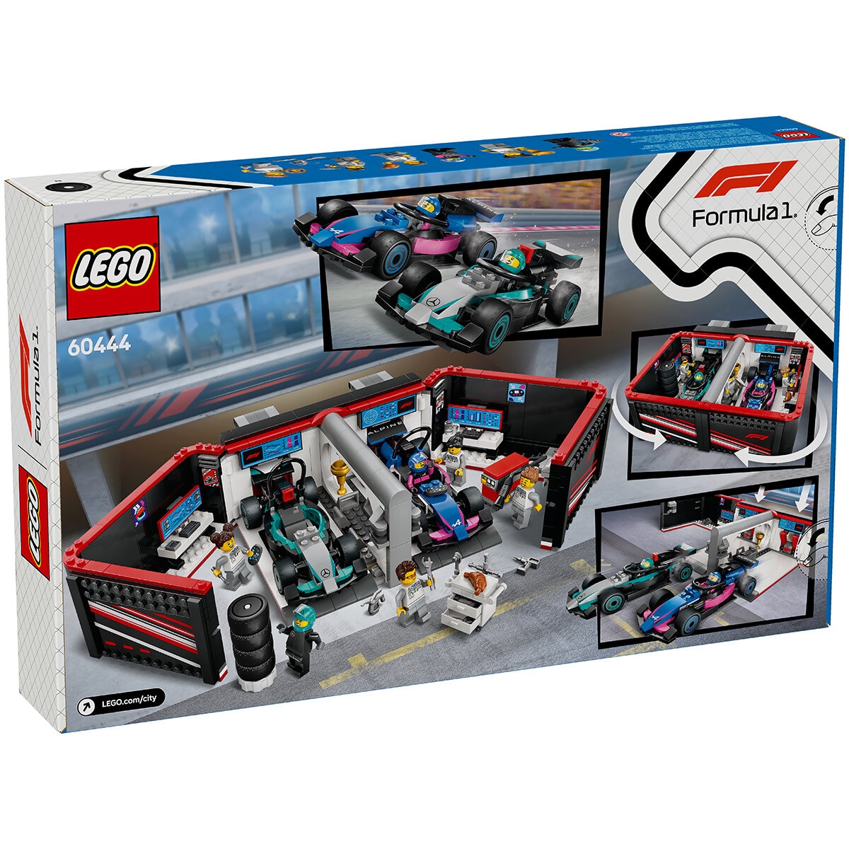 LEGO City Project Taller de F1 con Autos