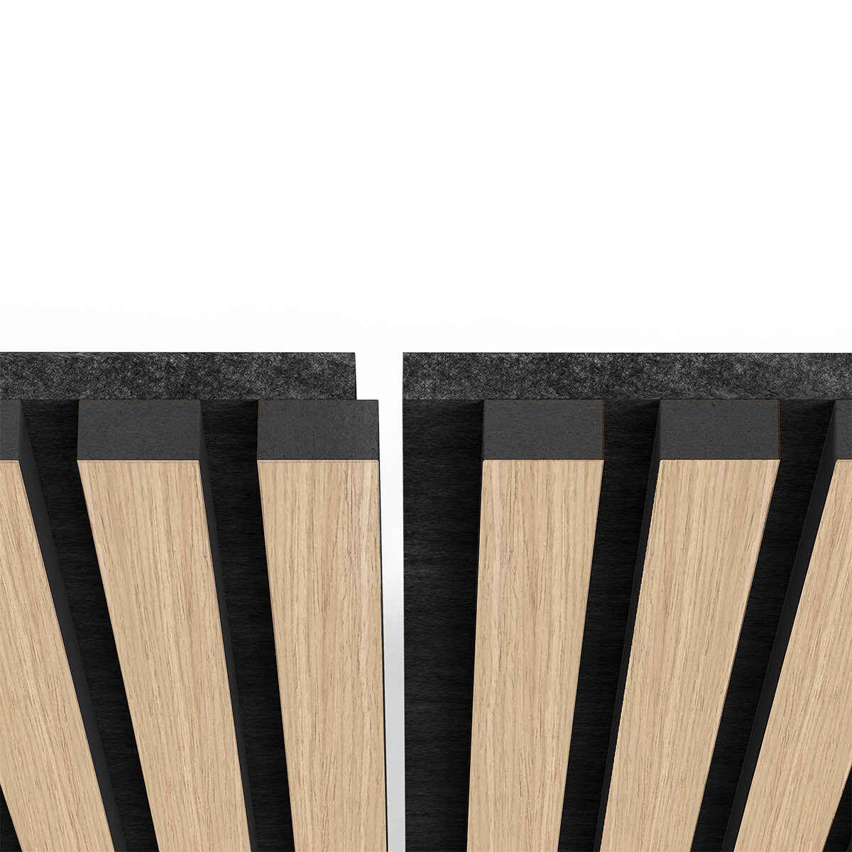 Artika, Sonolok Paneles Acústicos para Pared color Roble con Negro