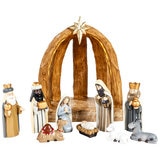 Nacimiento con Luces LED, 11 Piezas