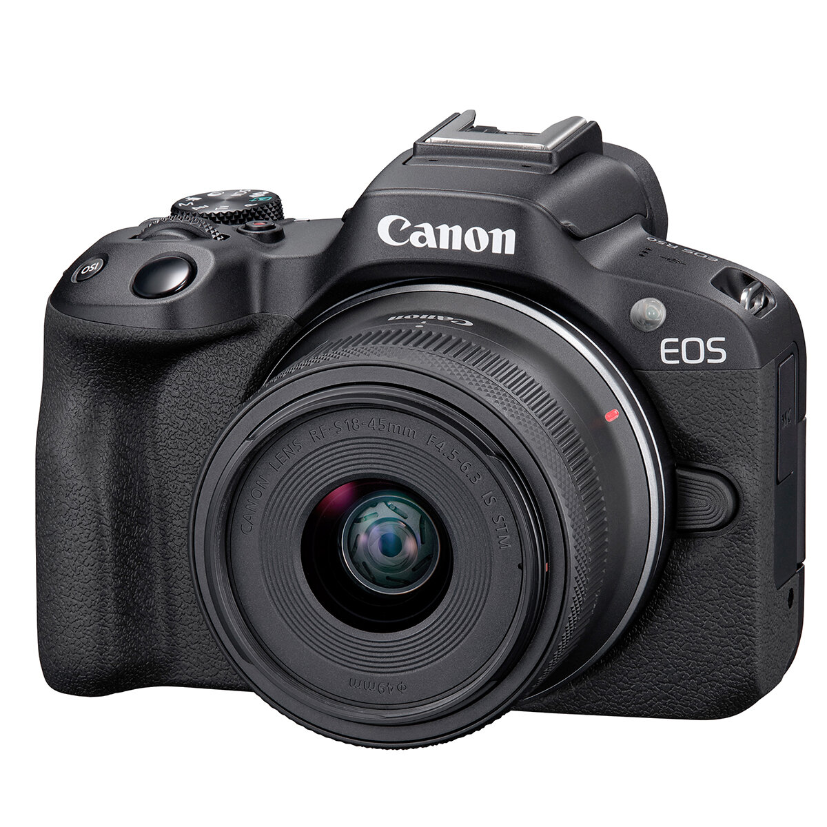 Canon, Cámara EOS R50 RF-S 18-45mm F4.5-6.3 IS STM