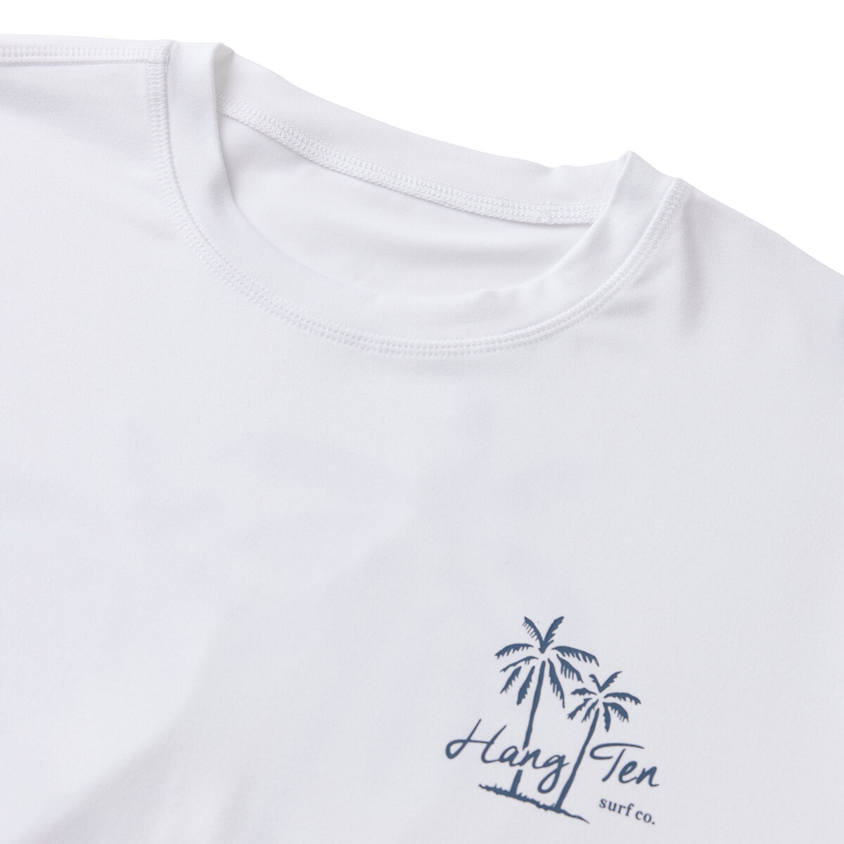 Hang Ten Playera para Caballero Blanco Grande