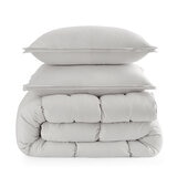 Casual Living, Edredón King de 3 pzs, Gris