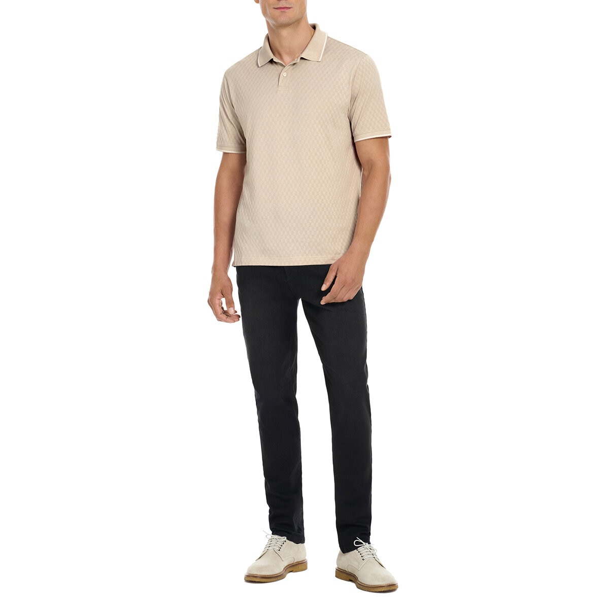 Ted Baker Polo para Caballero Café Mediana