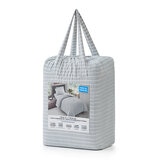 Edredón Individual 5 piezas Color Gris Edredón Individual 5 piezas Color Gris