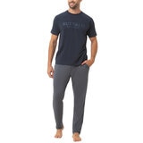 Buffalo David Bitton Pijama para Caballero Azul Extra Grande