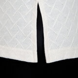 Mario Serrani Italy Blusa estilo túnica para Dama Blanco Extra Grande