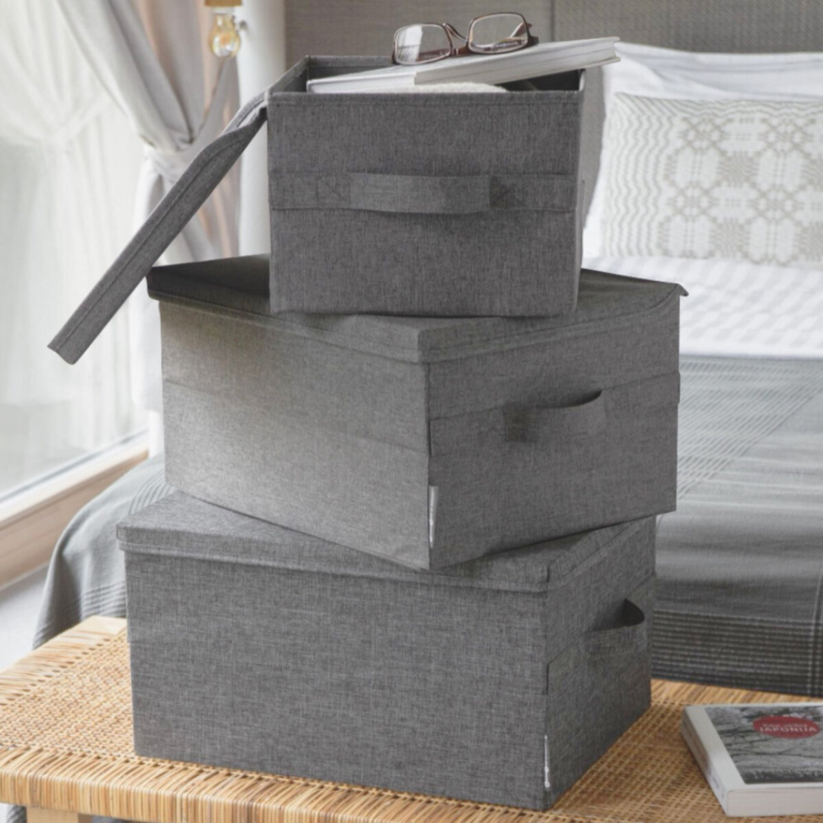 Allspace Organizadores Plegables para Almacenamiento, 3 Piezas