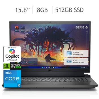 DELL Gaming NB G15 5511 Laptop 15.6" Full HD Intel Core i5 8GB 512GB SSD