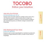 Tocobo, Sun Defense, Set de 2 piezas, Crema en Gel y Prebase Solar