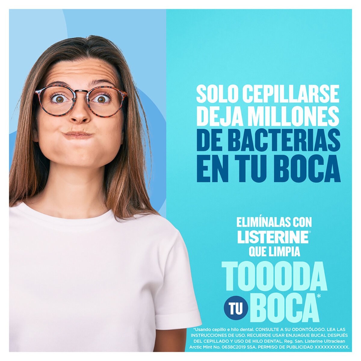Listerine Enjuague Bucal UltraClean 2 pzas de 1.5 l