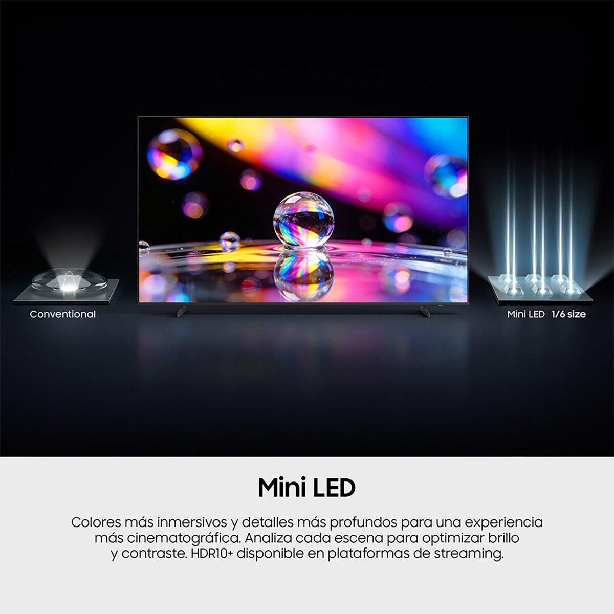 Samsung Pantalla 75" Miniled 4K Smart TV