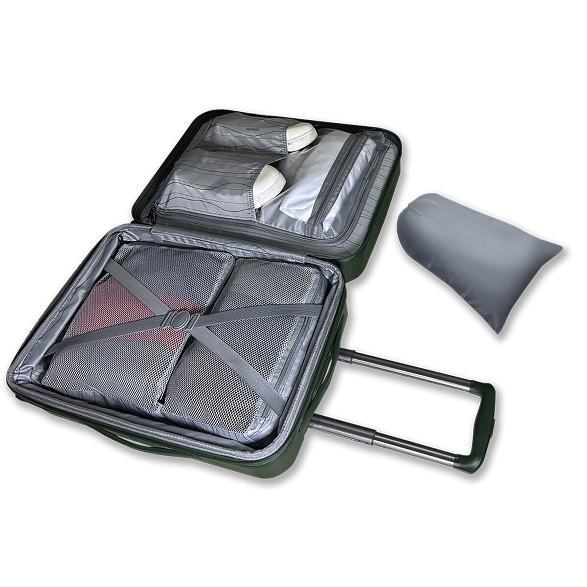 American Tourister Set de 3 Maletas Air Ride Verde