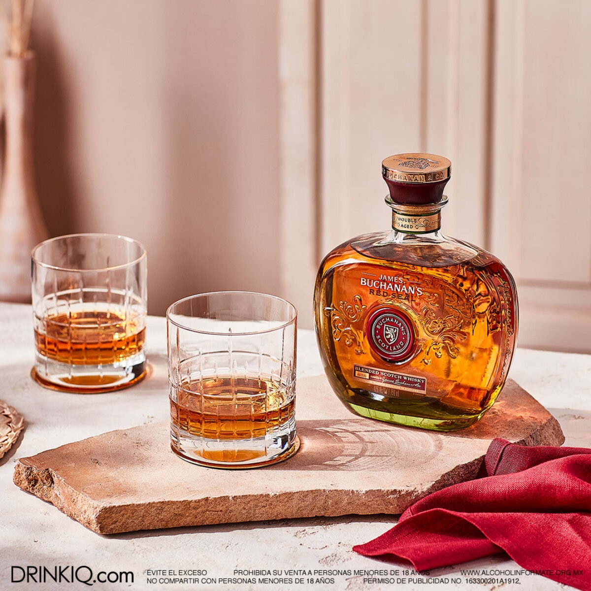 Whisky Buchanan's Red Seal Blended Scotch 750 ml
