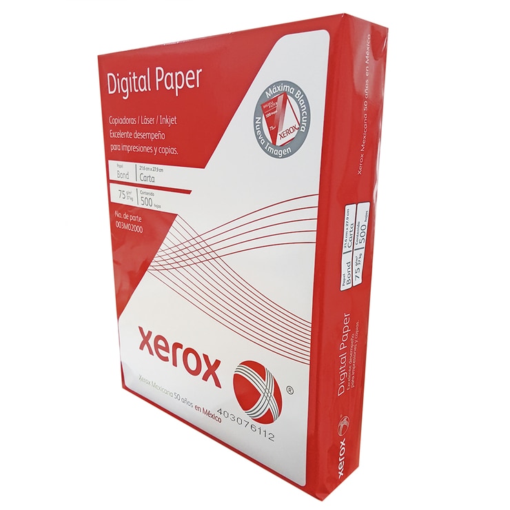 Xerox papel tamaño carta resma 500 hojas Costco México