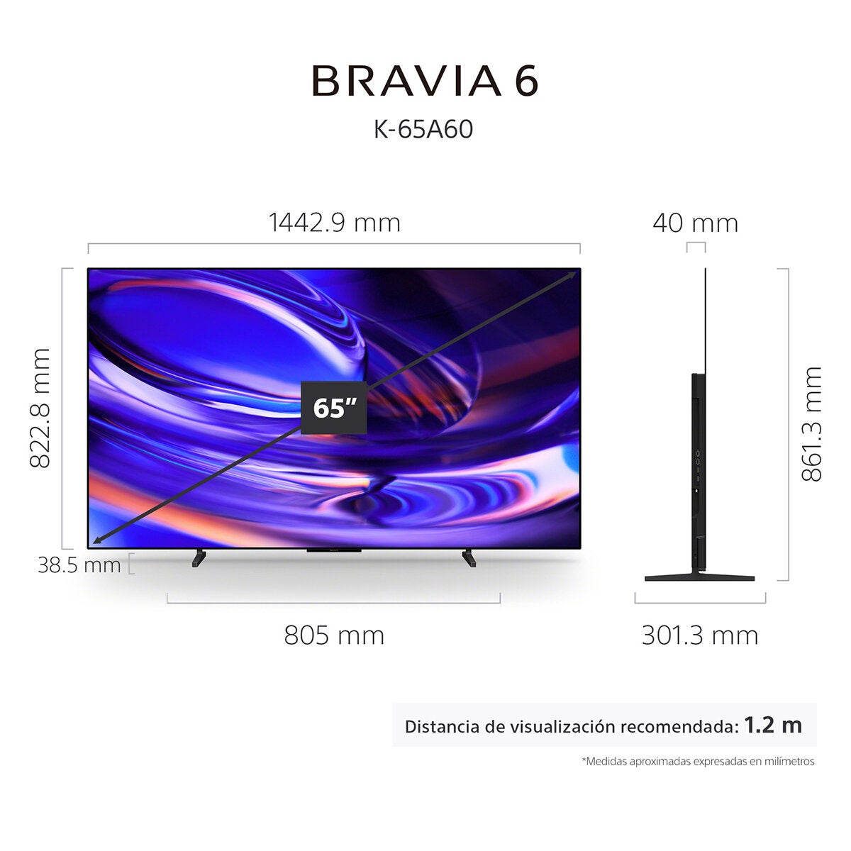 Sony Pantalla 65" OLED 4K Google TV Sony Pantalla 65" OLED 4K Google TV