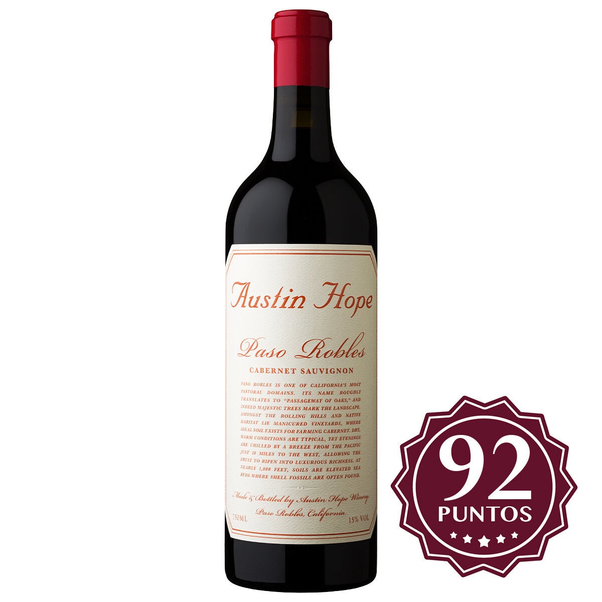Austin Hope Cabernet Sauvignon Vino Tinto 750ml Austin Hope Cabernet Sauvignon Vino Tinto 750ml