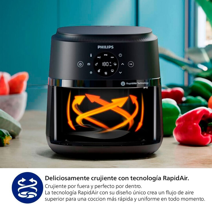 Philips, Freidora de Aire Digital, 6.2 Litros