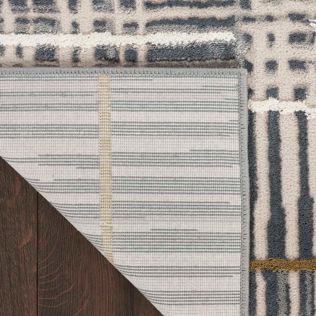 Nourison Reclaimed, Tapete Decorativo 238 cm x 299 cm, Gris