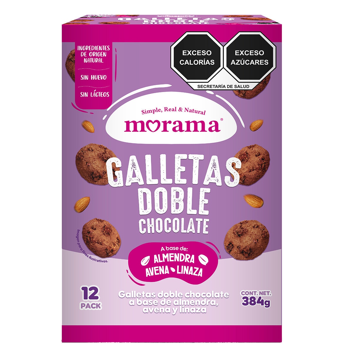 Morama Galletas Doble Chocolate 384 g