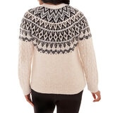 Mario Serrani Italy Suéter para Dama Blanco Chica