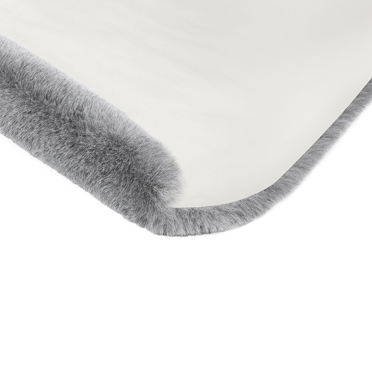 Mon Chateu, Tapete de pelo sintético, Gris