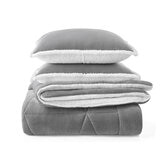 Casual Living, Juego de Edredón King de 3 piezas, Gray Solid Casual Living, Juego de Edredón King de 3 piezas, Gray Solid