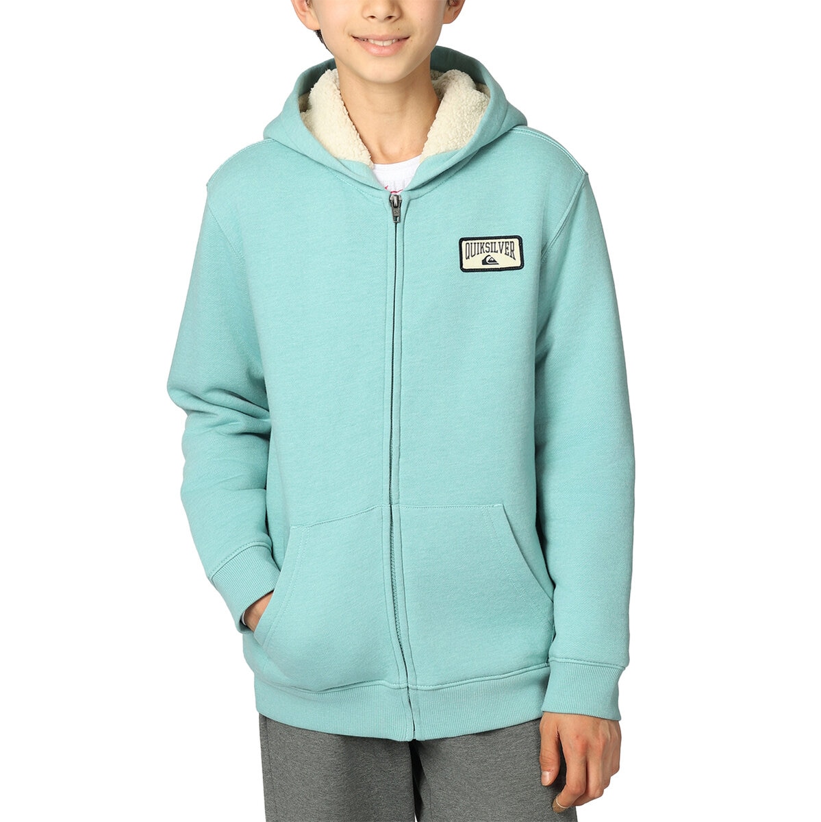 Quiksilver Chamarra para Niños y Niñas Azul 14 / 16 Años