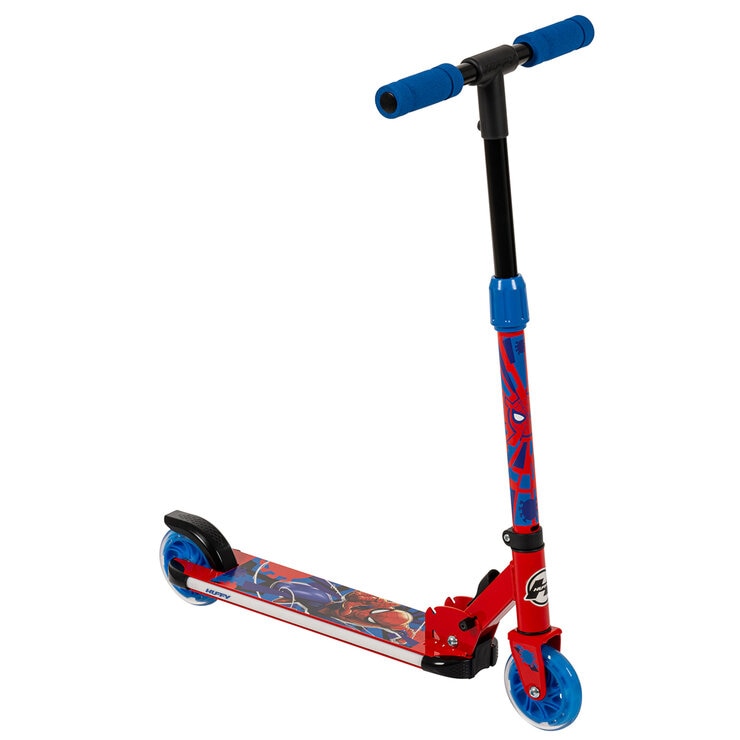 Bicicleta y Scooter Infantil R16 Huffy Spider-Man Combo