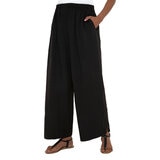 Mario Serrani Italy Pantalón para Dama Negro Extra Grande