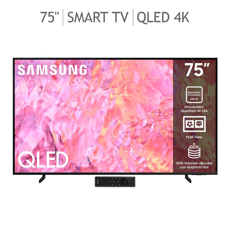 Samsung Pantalla 75” QLED 4K Smart TV