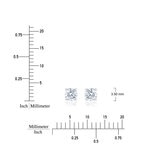 Aretes de Diamante 0.36ctw, Oro Blanco 14K