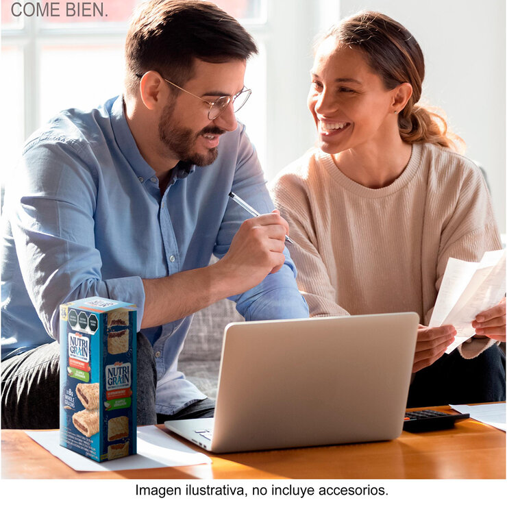 Nutri Grain Barras de Cereal Sabor Fresa y Manzana 24/37 g