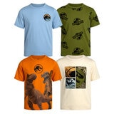 Playera 4 piezas para Niños o Niñas Jurassic World 6 Años