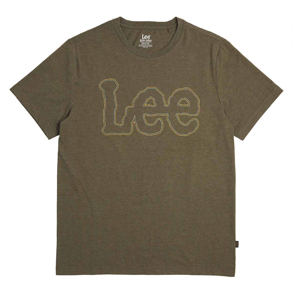Lee Playera para Caballero Verde Mediana