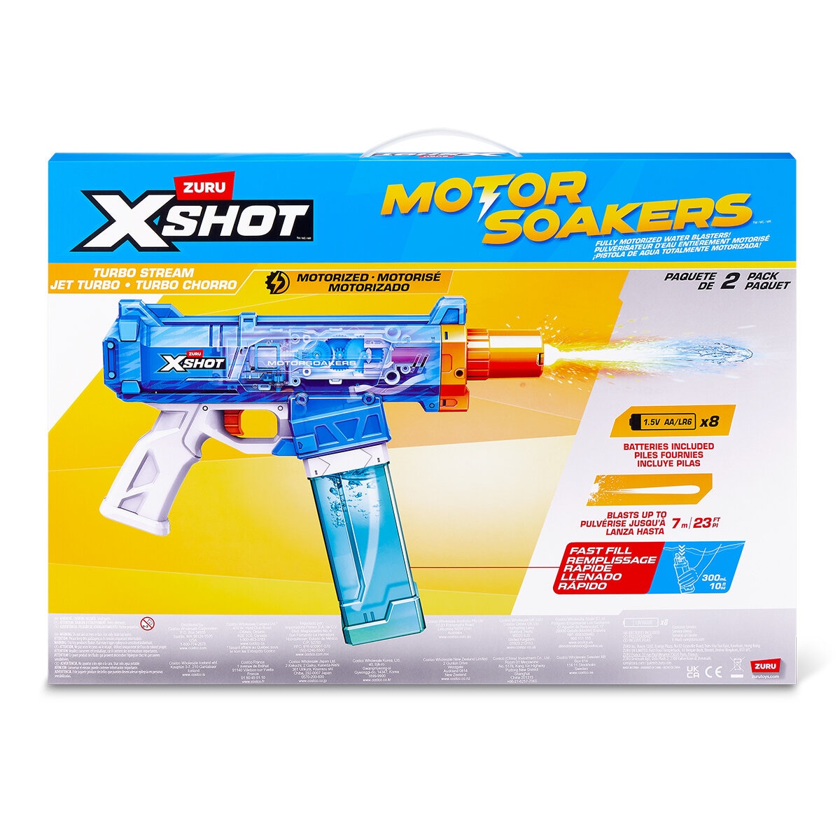 Zuru X-Shot Pistola de Agua, Juego de 2 Pzas. Zuru X-Shot Pistola de Agua, Juego de 2 Pzas.