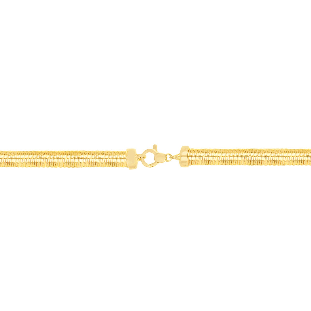Pulsera Tubogas, Oro Amarillo 14K, 19.05cm
