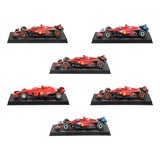 Colección de Autos de Carreras F1 Escala 1:43 Paquete de 6 Pzas. Ferrari