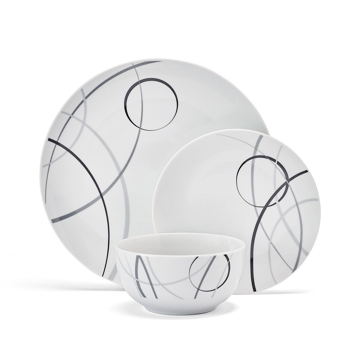 Studio Nova, Vajilla de Porcelana de 12 piezas Studio Nova, Vajilla de Porcelana de 12 piezas
