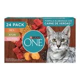Purina One Alimento Húmedo para Gatos Multisabor 24 pzas Purina One Alimento Húmedo para Gatos Multisabor 24 pzas