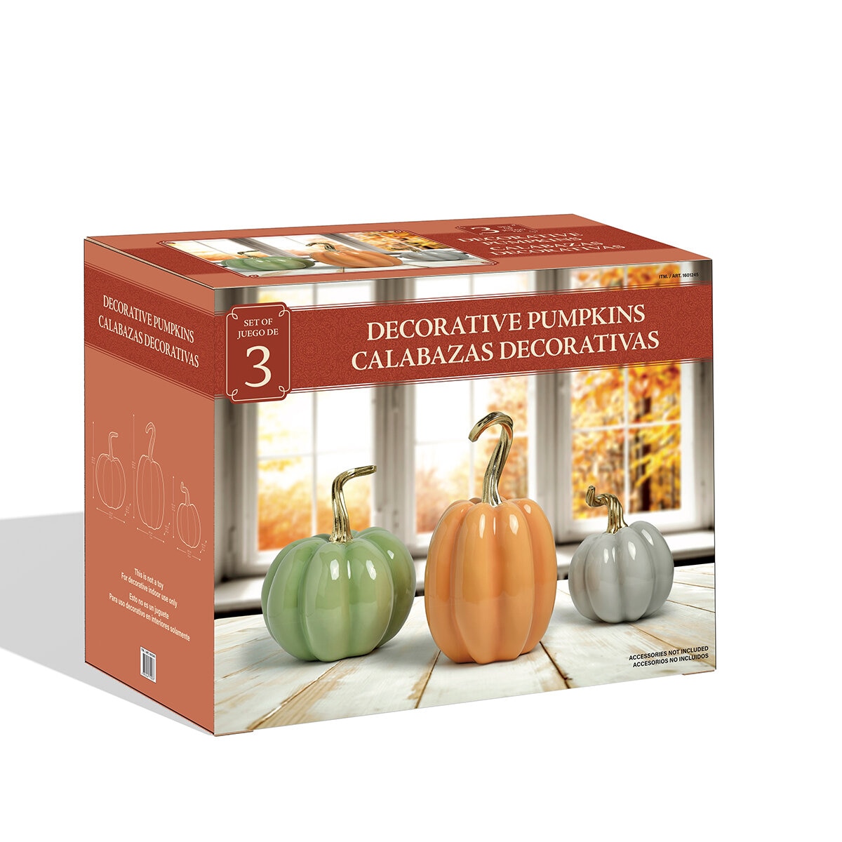 Juego de 3 Calabazas