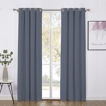 SUN + BLK Cortinas con Bloqueo Total de Luz 132 cm x 241 cm Varios Colores
