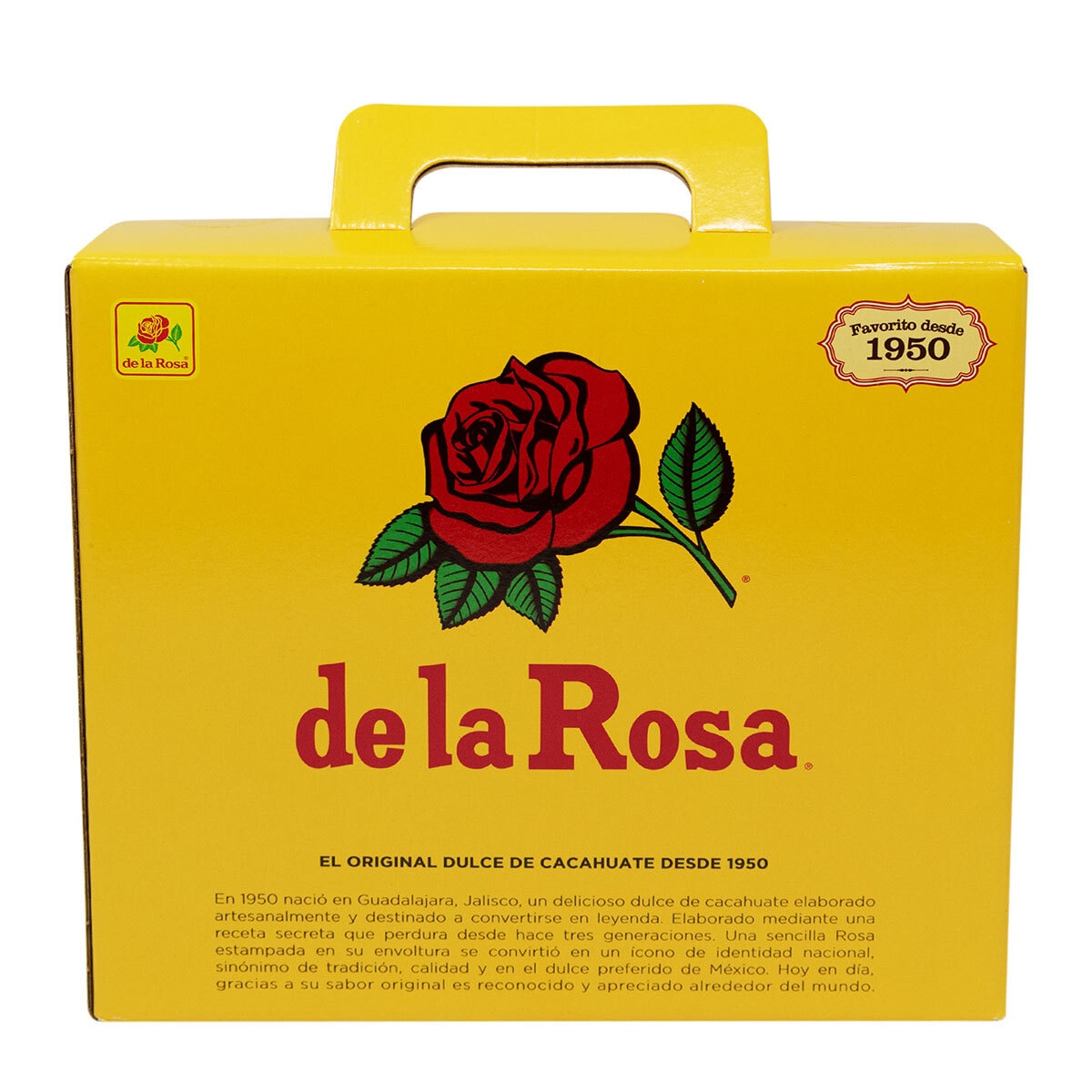 De La Rosa Mazapán Dulce de Cacahuate 40 pzas de 50 g