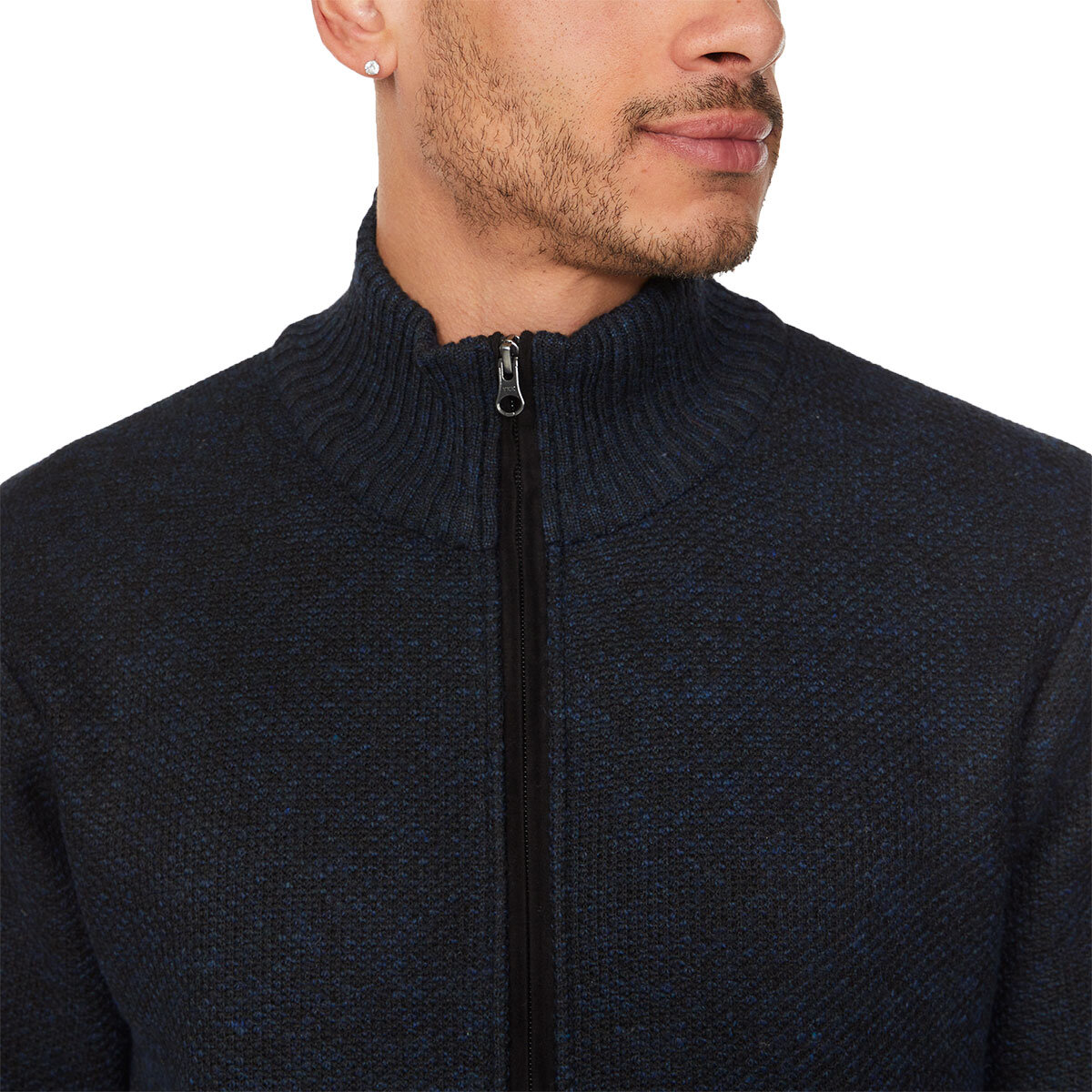 Buffalo David Bitton Suéter para Caballero Azul Extra Grande