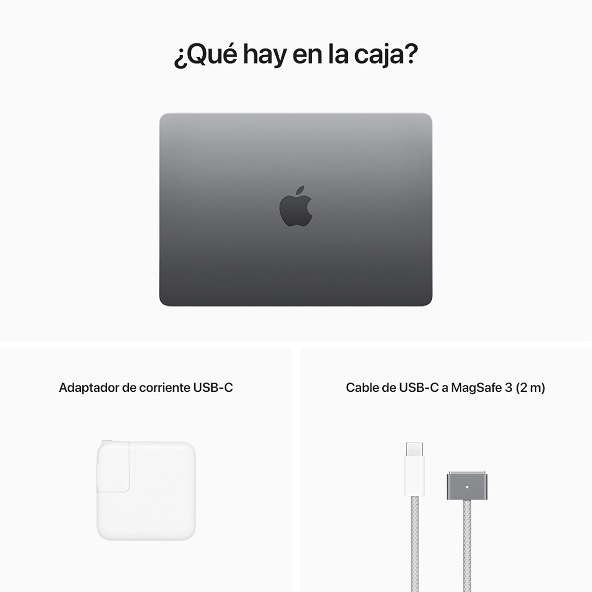 Apple MacBook Air 13" Chip M2 256GB Gris Espacial