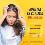 Sedalmerck Paracetamol 500mg, Cafeína 50mg, Fenilefrina 5mg caja con 40 Tabletas