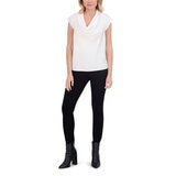 DKNY Blusa para Dama Blanco Extra Chica
